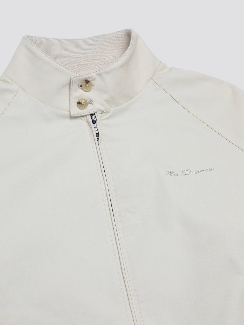 Vestes Ben Sherman Signature Harrington Blanche | AEH-15561466